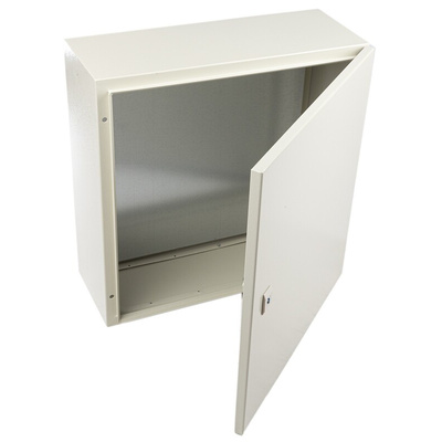 RS PRO Steel Wall Box, IP66, 500 mm x 500 mm x 210mm