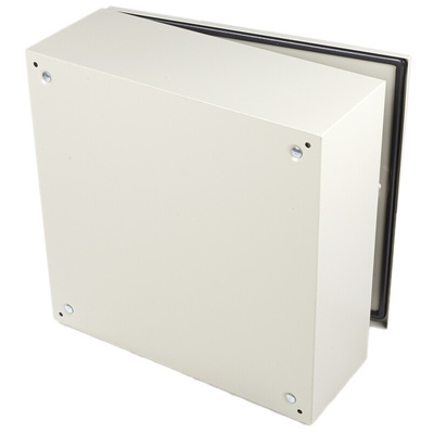 RS PRO Steel Wall Box, IP66, 500 mm x 500 mm x 210mm