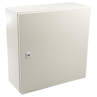 RS PRO Steel Wall Box, IP66, 500 mm x 500 mm x 210mm