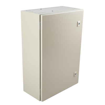 RS PRO Steel Wall Box, IP66, 600 mm x 400 mm x 210mm