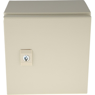 RS PRO Steel Wall Box, IP66, 200 mm x 200 mm x 150mm