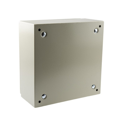 RS PRO Steel Wall Box, IP66, 300 mm x 300 mm x 150mm