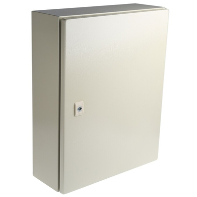 RS PRO Steel Wall Box, IP66, 500 mm x 400 mm x 150mm