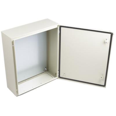 RS PRO Steel Wall Box, IP66, 600 mm x 500 mm x 200mm