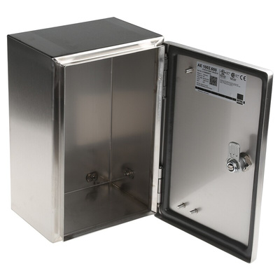 Rittal AE Series 304 Stainless Steel Wall Box, IP66, 300 mm x 200 mm x 155mm