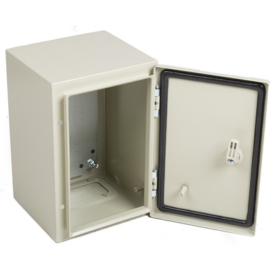 RS PRO Steel Wall Box, IP66, 300 mm x 200 mm x 200mm