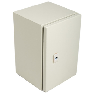 RS PRO Steel Wall Box, IP66, 300 mm x 200 mm x 200mm