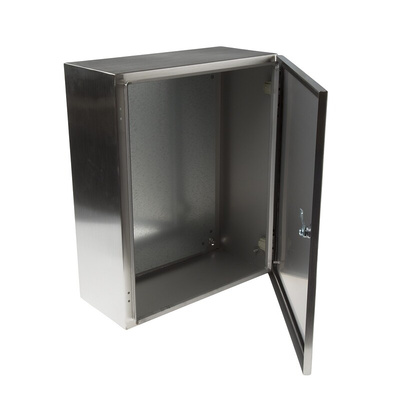 RS PRO 304 Stainless Steel Wall Box, IP66, 500 mm x 400 mm x 200mm