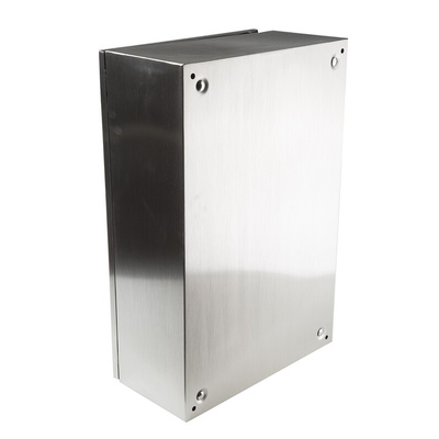 RS PRO 304 Stainless Steel Wall Box, IP66, 600 mm x 400 mm x 200mm