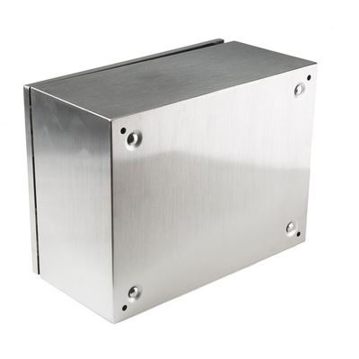RS PRO 304 Stainless Steel Wall Box, IP66, 400 mm x 300 mm x 200mm