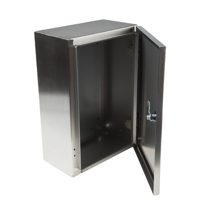 RS PRO 304 Stainless Steel Wall Box, IP66, 500 mm x 400 mm x 250mm