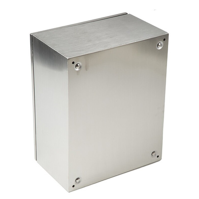 RS PRO 304 Stainless Steel Wall Box, IP66, 360 mm x 240 mm x 150mm