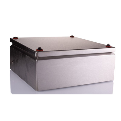 Rittal KEL Series 304 Stainless Steel Wall Box, IP66, ATEX, IECEx, 300 mm x 300 mm x 120mm