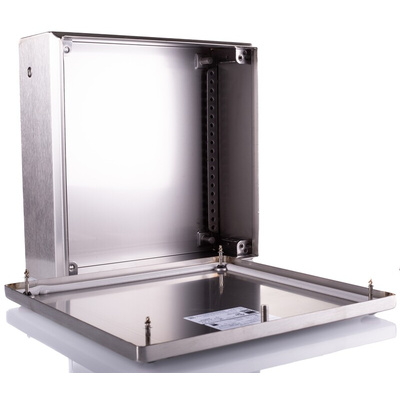 Rittal KEL Series 304 Stainless Steel Wall Box, IP66, ATEX, IECEx, 300 mm x 300 mm x 120mm