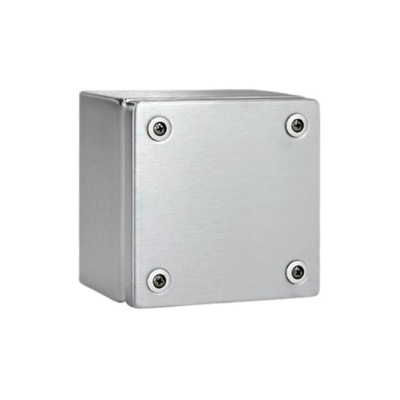 Rittal KL Series 304 Stainless Steel Terminal Box, IP66, 150 mm x 150 mm x 120mm