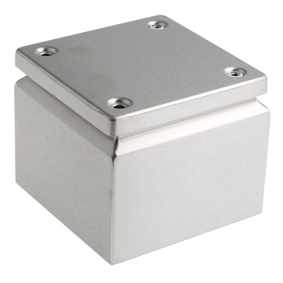 Rittal KL Series 304 Stainless Steel Terminal Box, IP66, 150 mm x 150 mm x 120mm