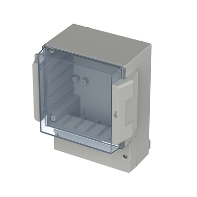 Bopla RegloCard-Plus Series ABS, Polycarbonate Wall Box, IP65, Viewing Window, 131 mm x 186 mm x 103mm