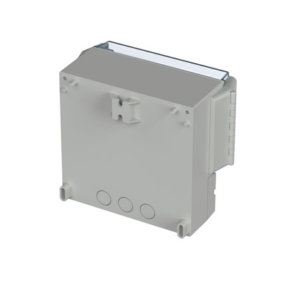 Bopla RegloCard-Plus Series ABS, Polycarbonate Wall Box, IP65, Viewing Window, 166 mm x 161 mm x 93mm