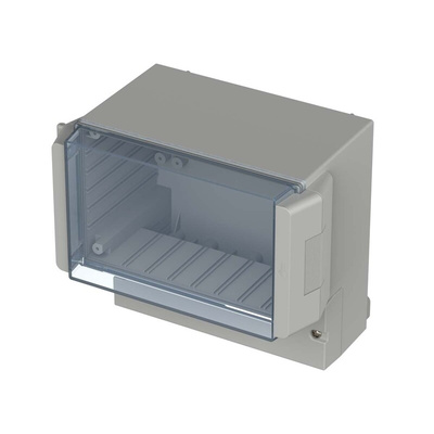 Bopla RegloCard-Plus Series ABS, Polycarbonate Wall Box, IP65, Viewing Window, 166 mm x 161 mm x 121mm