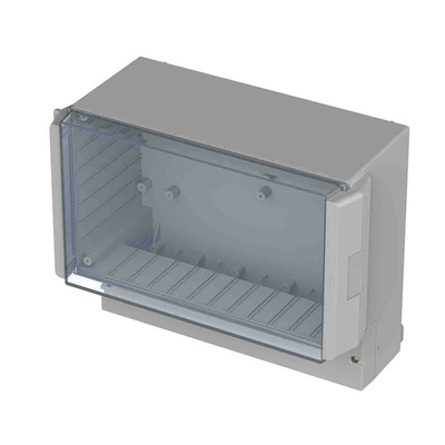 Bopla RegloCard-Plus Series ABS, Polycarbonate Wall Box, IP54, Viewing Window, 257 mm x 217 mm x 132.5mm