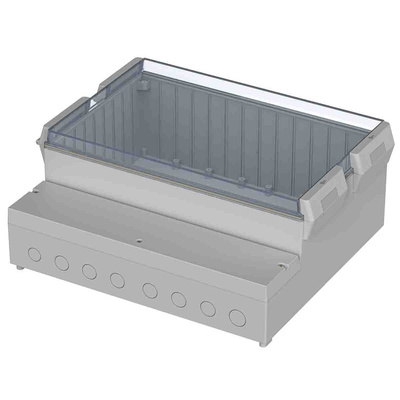 Bopla RegloCard-Plus Series ABS, Polycarbonate Wall Box, IP54, Viewing Window, 257 mm x 217 mm x 132.5mm
