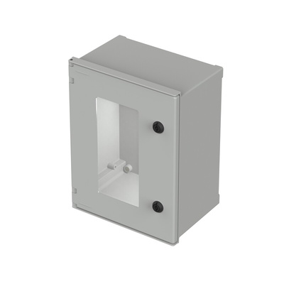 Bopla Polysafe Series Fibreglass Reinforced Polyester Wall Box, IP66, Viewing Window, 400 mm x 300 mm x 200mm