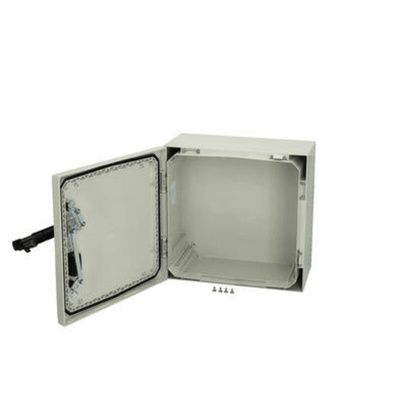 Fibox Polycarbonate Wall Box, IP66, 400 mm x 400 mm x 210mm