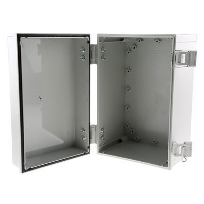 Fibox CAB PC Series Polycarbonate Wall Box, IP65, 300 mm x 200 mm x 180mm