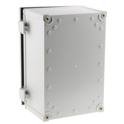 Fibox CAB PC Series Polycarbonate Wall Box, IP65, 300 mm x 200 mm x 180mm