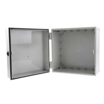Fibox CAB PC Series Polycarbonate Wall Box, IP65, 300 mm x 300 mm x 180mm