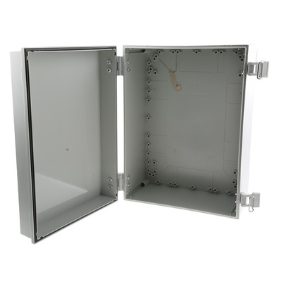 Fibox CAB PC Series Polycarbonate Wall Box, IP65, 400 mm x 300 mm x 180mm