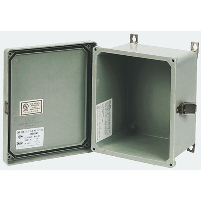 Hammond Fibreglass Reinforced PET Wall Box, IP66, 244 mm x 196 mm