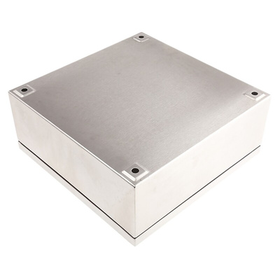 Rose Stainless Steel Enclosures Series Stainless Steel Wall Box, IP66, 300 mm x 300 mm x 121mm