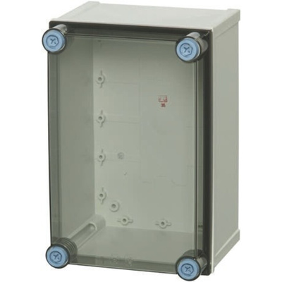 Fibox CAB PCQ Series Polycarbonate Wall Box, IP66, IP67, Viewing Window, 172 mm x 300 mm x 400mm