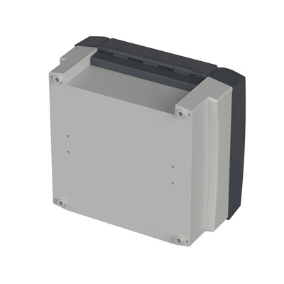 Bopla Bocard (Set) Series ABS, Polycarbonate Wall Box, IP65, Viewing Window, 179 mm x 199 mm