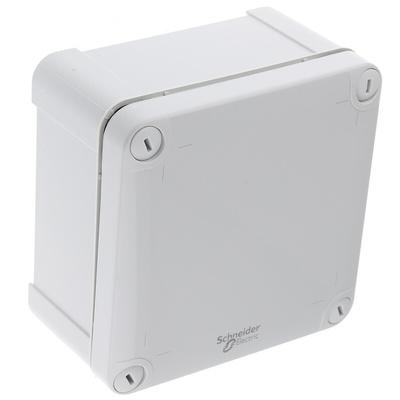 Schneider Electric Thalassa TBP Series Polycarbonate Wall Box, IP66, 116 mm x 116 mm x 62mm