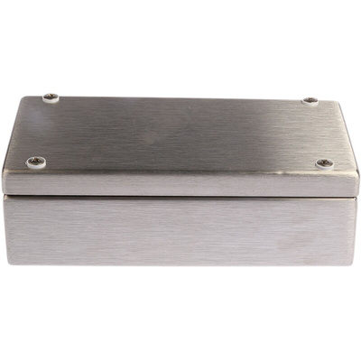 Rose Stainless Steel Enclosures Series Stainless Steel Wall Box, IP66, 100 mm x 200 mm x 61mm