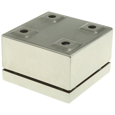 Rose Stainless Steel Enclosures Series Stainless Steel Wall Box, IP66, 100 mm x 100 mm x 61mm