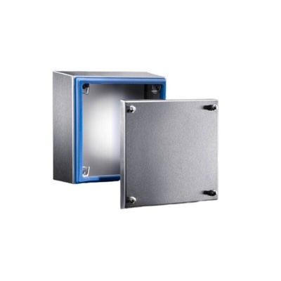 Rittal HD Series Stainless Steel Terminal Box, IP66, IP69K, 150 mm x 150 mm x 80mm