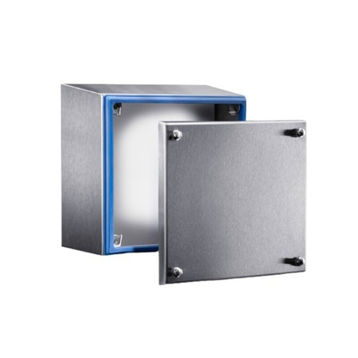 Rittal HD Series Stainless Steel Terminal Box, IP66, 200 mm x 200 mm x 120mm