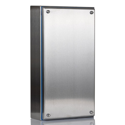 Rittal HD Series 304 Stainless Steel Terminal Box, IP66, IP69K, 200 mm x 400 mm x 120mm