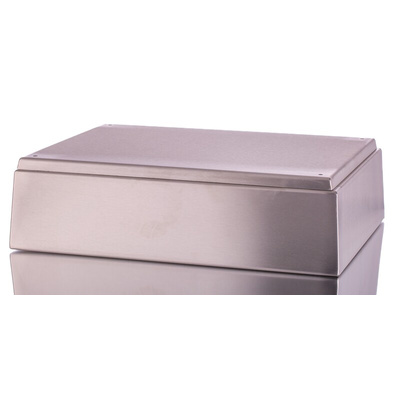 Rittal HD Series Stainless Steel Terminal Box, IP66, 400 mm x 300 mm x 120mm