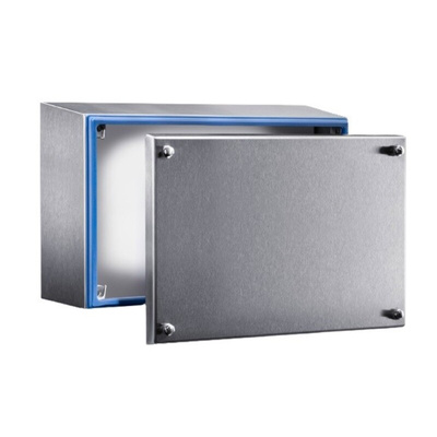 Rittal HD Series Stainless Steel Terminal Box, IP66, IP69K, 300 mm x 200 mm x 120mm