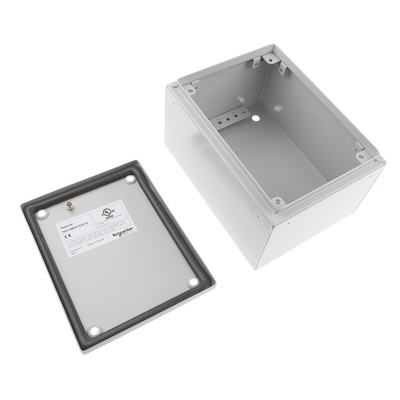 Schneider Electric Spacial SBM Series Steel Wall Box, IP66, 150 mm x 200 mm x 120mm