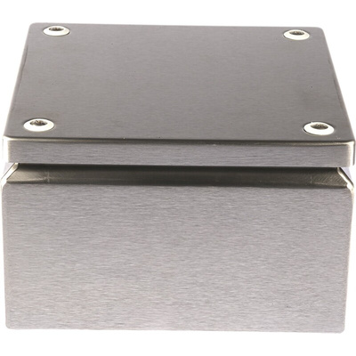 Rittal KL Series 304 Stainless Steel Terminal Box, IP66, 200 mm x 200 mm x 120mm