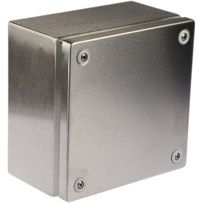 Rittal KL Series 304 Stainless Steel Terminal Box, IP66, 200 mm x 200 mm x 120mm