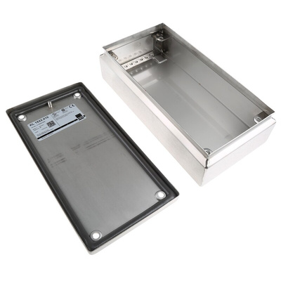Rittal KL Series 304 Stainless Steel Terminal Box, IP66, 300 mm x 150 mm x 80mm