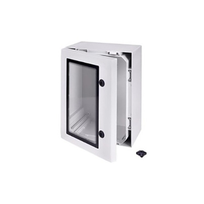 Fibox ARCA Series Polycarbonate Wall Box, IP66, Viewing Window, 500 mm x 400 mm x 210mm