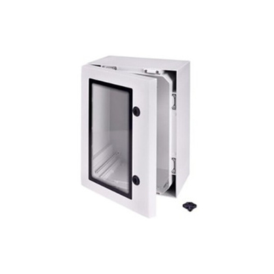 Fibox ARCA Series Polycarbonate Wall Box, IP66, Viewing Window, 400 mm x 300 mm x 210mm
