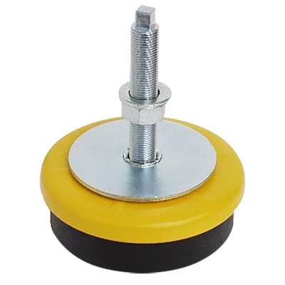RS PRO M20 Rubber Adjustable Foot, 3000kg Static Load Capacity